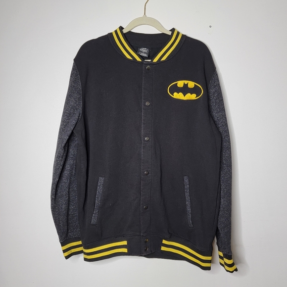 batman letterman jacket